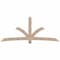 Ekena Millwork Davenport Smooth Timber Gable Bracket, Douglas Fir, 108"W x 45"H x 5 1/2"D x 5 1/2"F, 10/12 Pitch GBW108X45X0606DAV00SDF - alternate 1